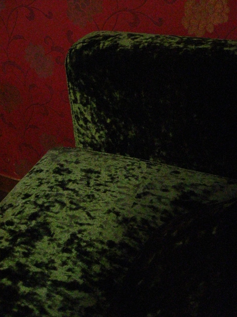 Cheesey Couch in a Korean Love Motel