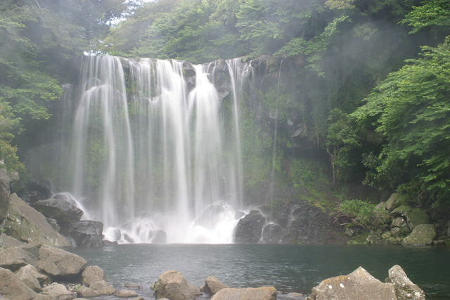 Cheonjeyeon Waterfall, Jeju-do